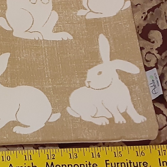 Bunny Rabbit Pillow Covers Set of 4 - Picture 9 of 11